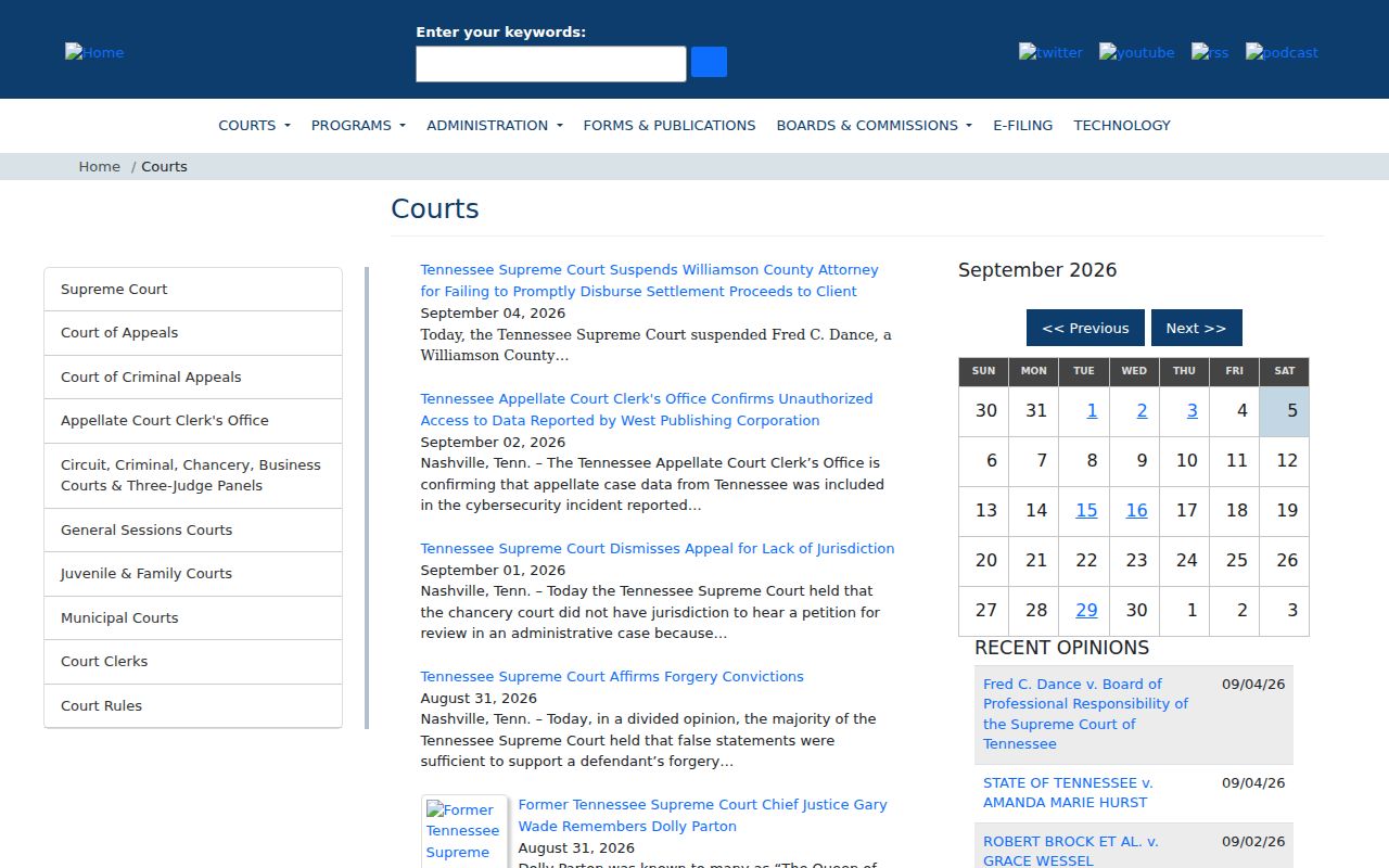 Henry County civil court docket court structure